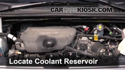 2005 Buick Terraza CX 3.5L V6 Coolant (Antifreeze) Check Coolant Level